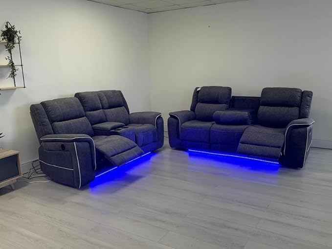 Hannah Electric Recliner Sofa Set (3+2 or Corner)