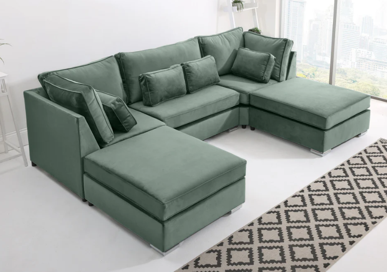  u shaped corner sofa