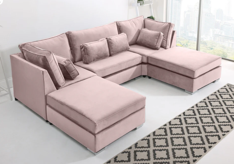 U Shape Fullback + Extra Cushions