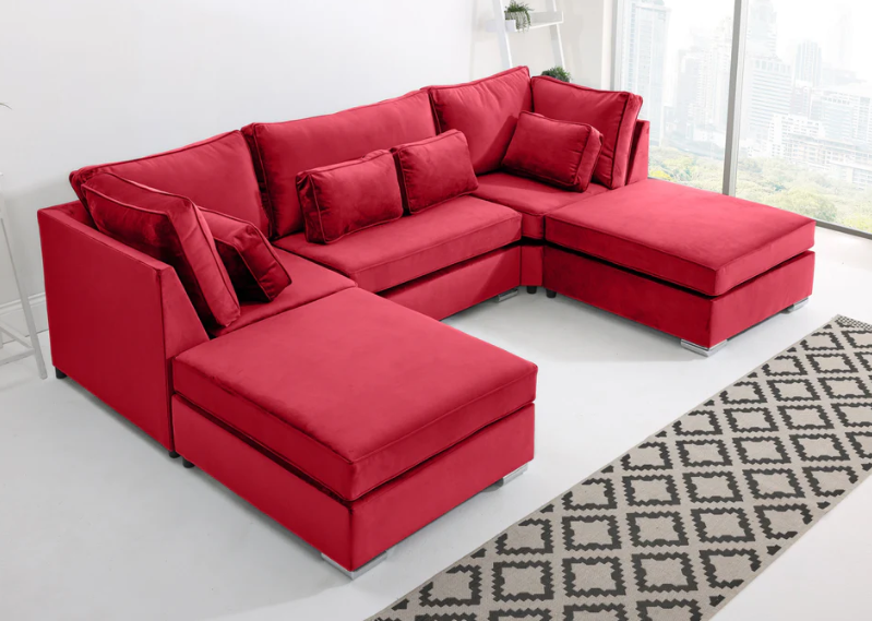  u shaped corner sofa