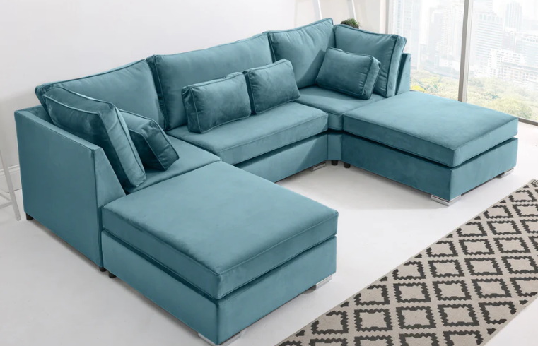 U Shape Fullback + Extra Cushions