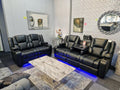 Orlando Electric Recliner 3+2 Sofa | Leather | USB | Cup Holders - IQ Sofas